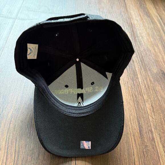 U.S. Space Force Embroidered Baseball Cap – “Semper Supra”, Adjustable - Picture 2 of 5